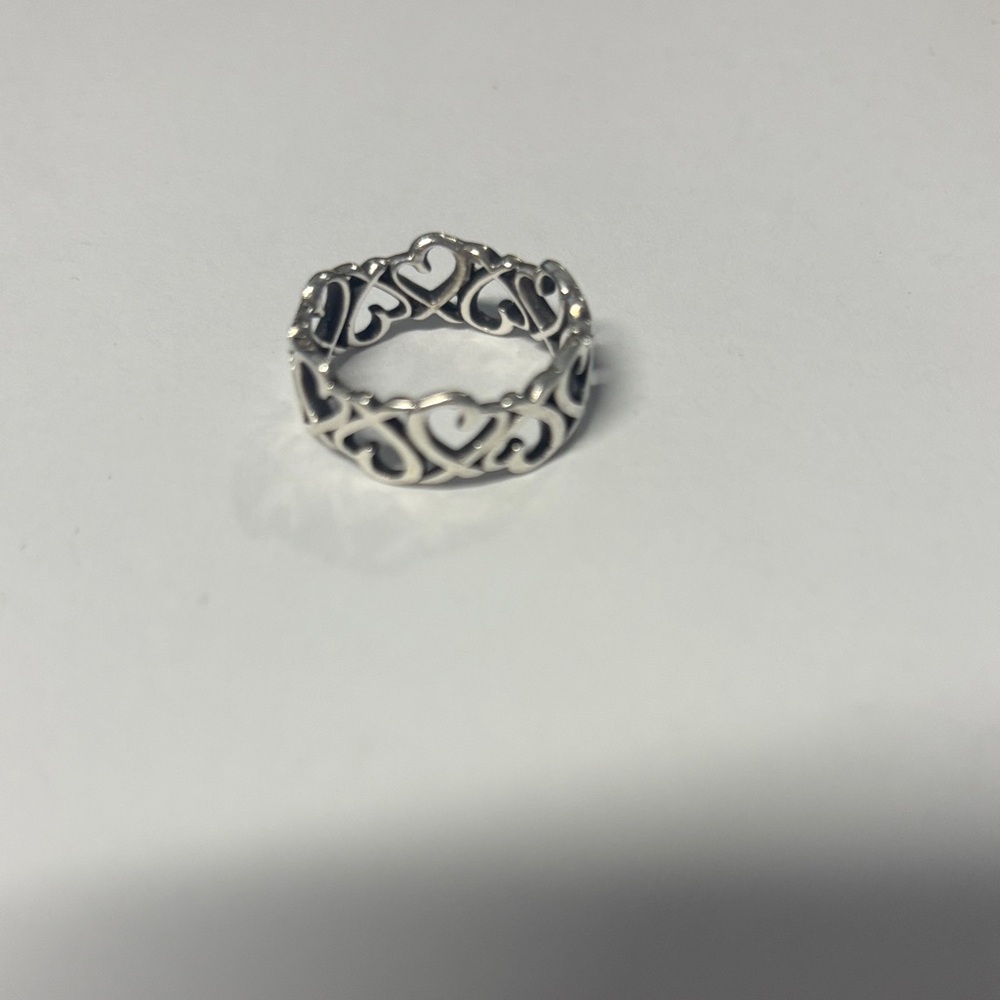 Tiffany’s  Silver Heart Ring